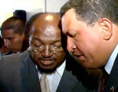 Ludwig van Mullier en Hugo Chavez