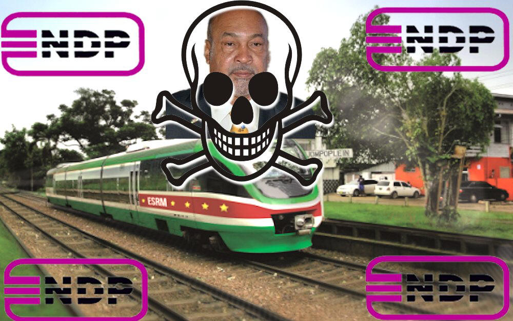Dodenspoorlijn powered by Bouterse NDP