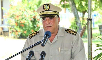Districtscommissaris (dc) Jerry Miranda.